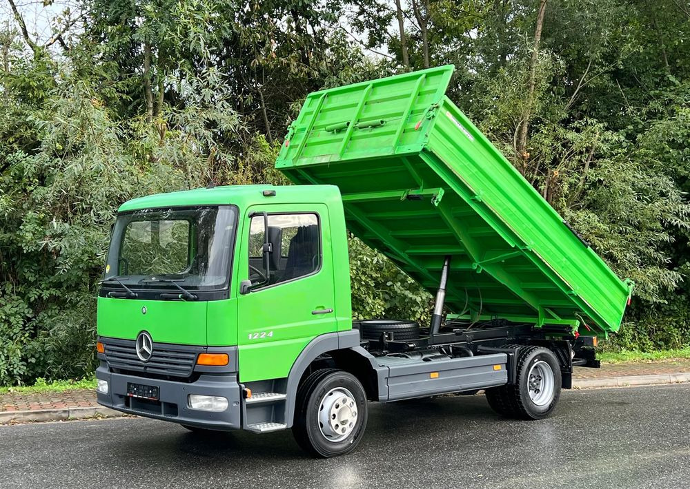 Mercedes-Benz * MERCEDES ATEGO 1224 KIPER * WYWROTKA MEILLER x3 BARDZO DOBRY STAN - Camion benne: photos 1 Mercedes-Benz * MERCEDES ATEGO 1224 KIPER * WYWROTKA MEILLER x3 BARDZO DOBRY STAN - Camion benne: photos 1