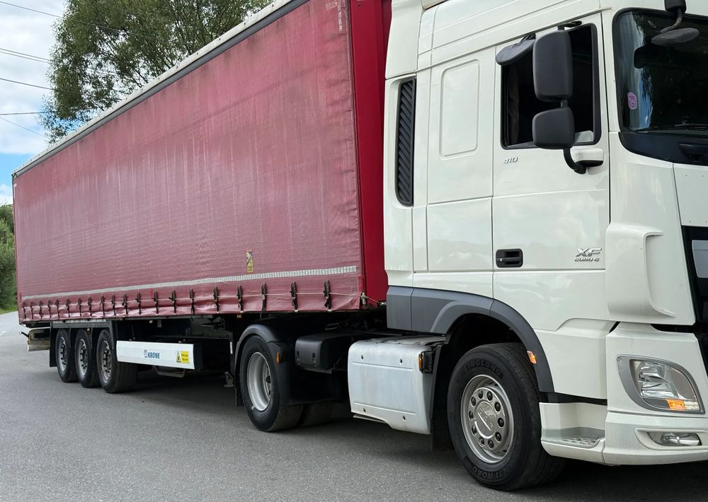 DAF * Zestaw * DAF 106 Euro 6 + Naczepa Krone * Bardzo Dobry Stan - Tracteur routier, Semi-remorque rideaux coulissants: photos 5 DAF * Zestaw * DAF 106 Euro 6 + Naczepa Krone * Bardzo Dobry Stan - Tracteur routier, Semi-remorque rideaux coulissants: photos 5