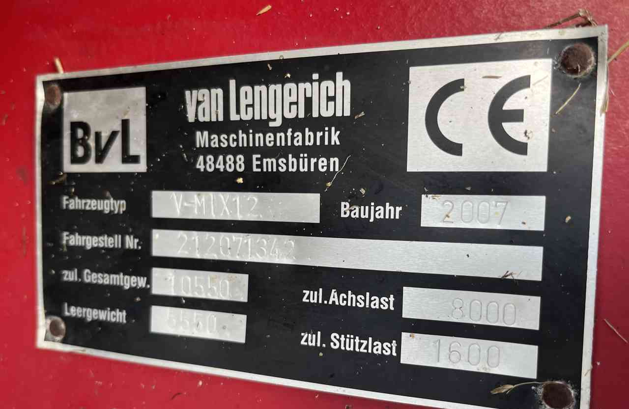 BVL V-Mix 12 LS Voermengwagen Voermachines - Mélangeuse: photos 3 BVL V-Mix 12 LS Voermengwagen Voermachines - Mélangeuse: photos 3
