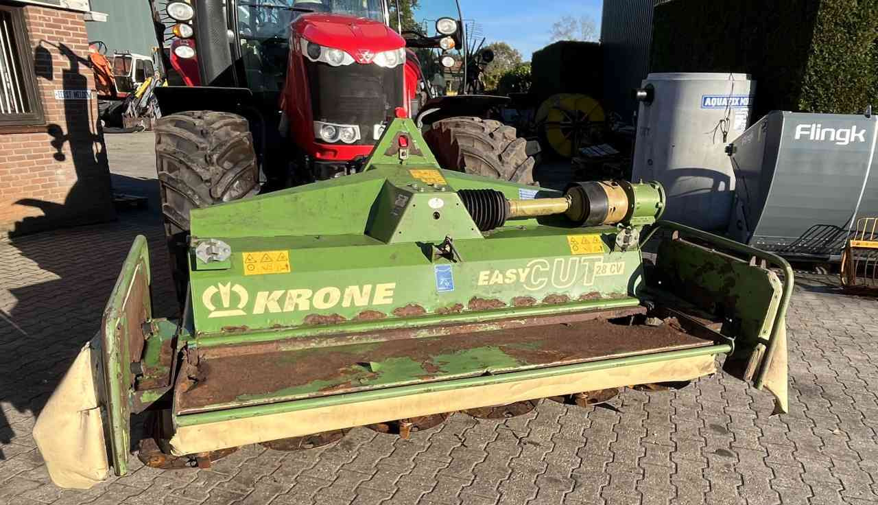 Krone Easycut 28 CV frontmaaier, schijvenmaaier, mower Hooibouwmachines - Faucheuse: photos 2 Krone Easycut 28 CV frontmaaier, schijvenmaaier, mower Hooibouwmachines - Faucheuse: photos 2