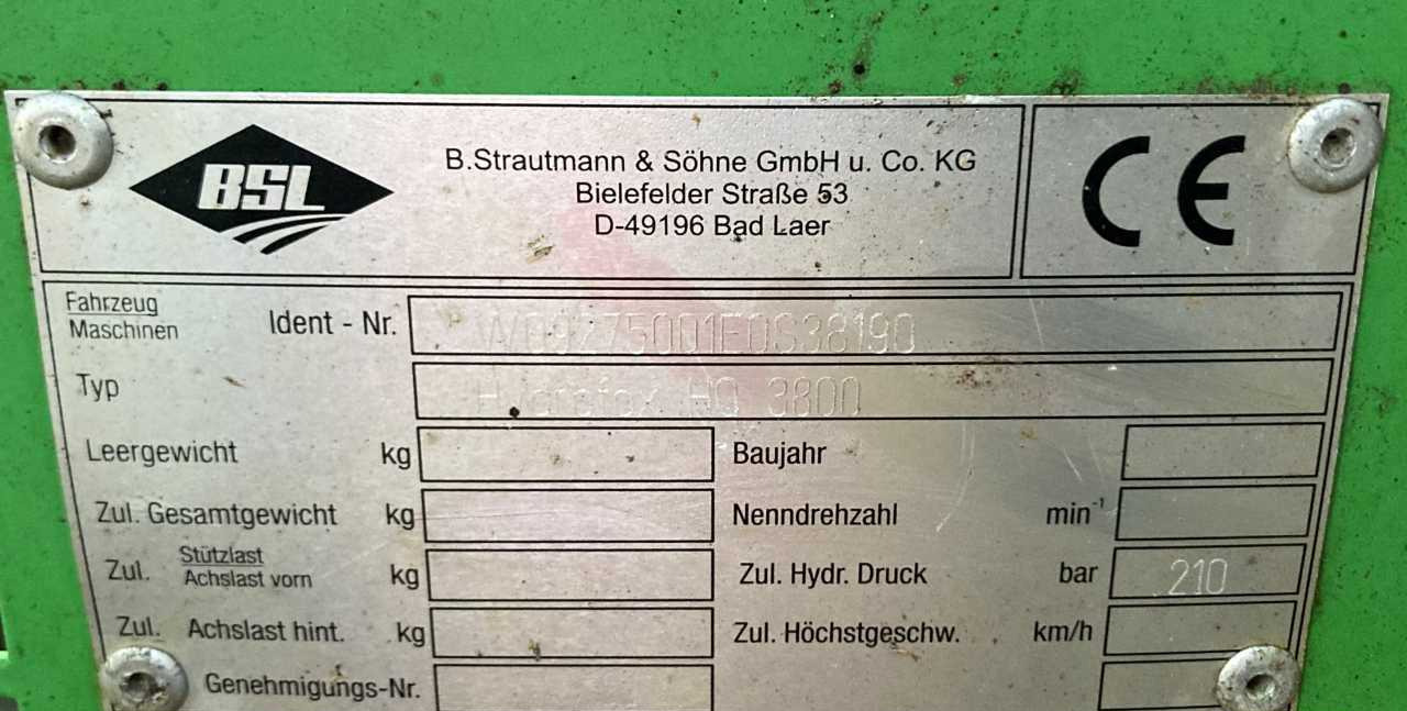 Matériel d'ensilage Strautmann HQ 3800 kuilsnijder voermachines: photos 6
