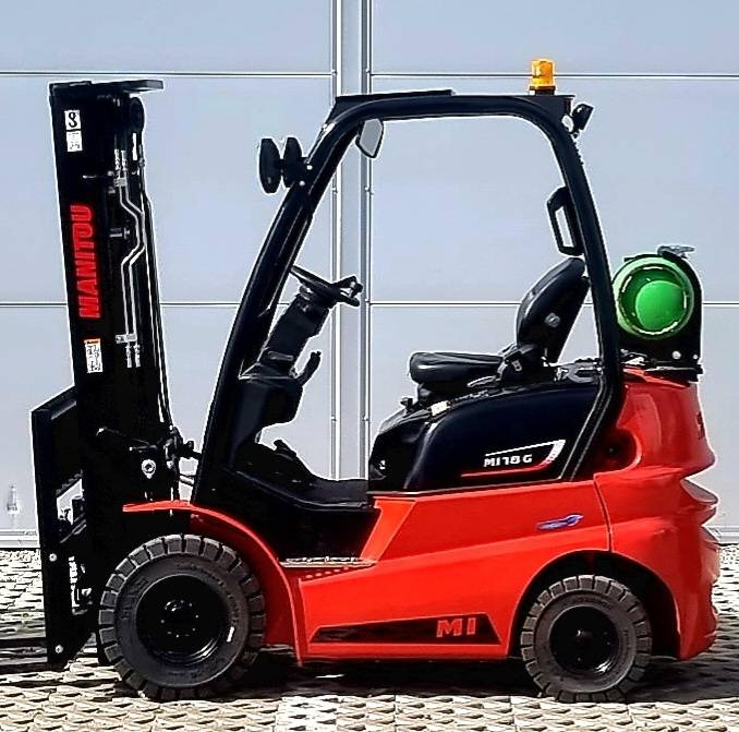 Manitou MI 18 G NEW DUPLEX 3300mm - Chariot élévateur à gaz: photos 1 Manitou MI 18 G NEW DUPLEX 3300mm - Chariot élévateur à gaz: photos 1