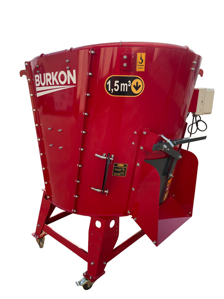 Burkon 1.5m3 Sabit (380V) Dikey Yem Karma Makinesi ( BK-F150 ) - Mélangeuse: photos 1 Burkon 1.5m3 Sabit (380V) Dikey Yem Karma Makinesi ( BK-F150 ) - Mélangeuse: photos 1