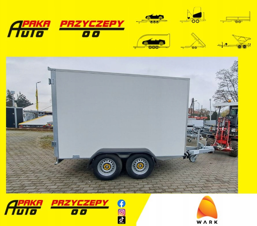 PRZYCZEPA KONTENER CARGO 4 BOX 3x1,5 DMC 2700 / CARGO CONTAINER TRAILER 4 BOX 3x1.5 DMC 2700 - Remorque fourgon: photos 1 PRZYCZEPA KONTENER CARGO 4 BOX 3x1,5 DMC 2700 / CARGO CONTAINER TRAILER 4 BOX 3x1.5 DMC 2700 - Remorque fourgon: photos 1