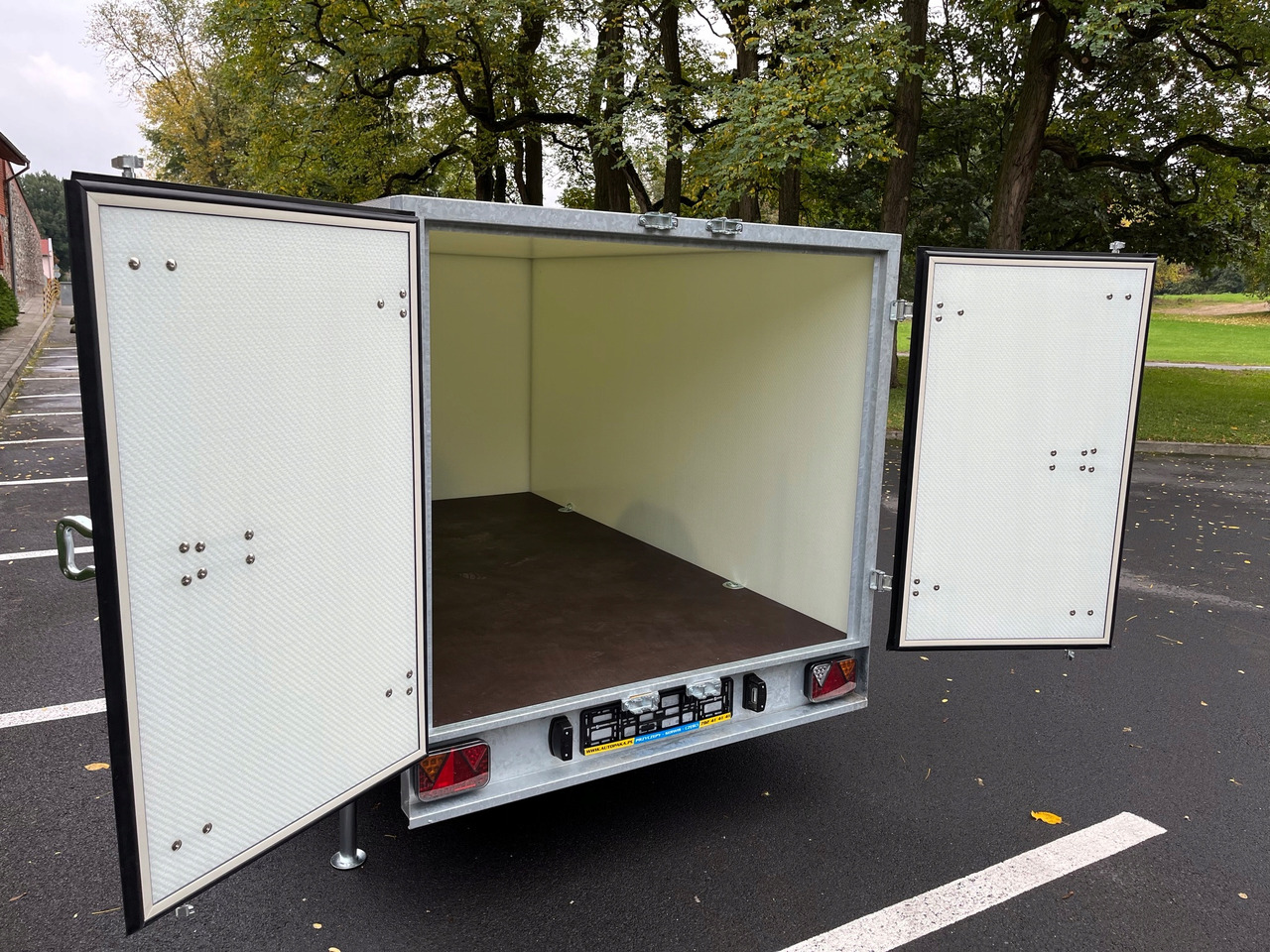 Remorque fourgon neuf PRZYCZEPA KONTENER CARGO BOX 2,6 x 1,5 ZABUDOWANA / CARGO CONTAINER TRAILER BOX 2.6 x 1.5 ENCLOSED: photos 10