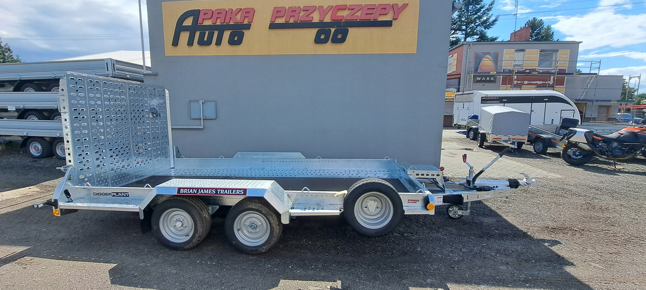 PRZYCZEPA Z RAMPĄ POD KOPARKĘ DO MINIKOPARKI 3500 / TRAILER WITH RAMPS FOR EXCAVATOR MINI EXCAVATOR 3500 - Remorque porte engin: photos 2 PRZYCZEPA Z RAMPĄ POD KOPARKĘ DO MINIKOPARKI 3500 / TRAILER WITH RAMPS FOR EXCAVATOR MINI EXCAVATOR 3500 - Remorque porte engin: photos 2