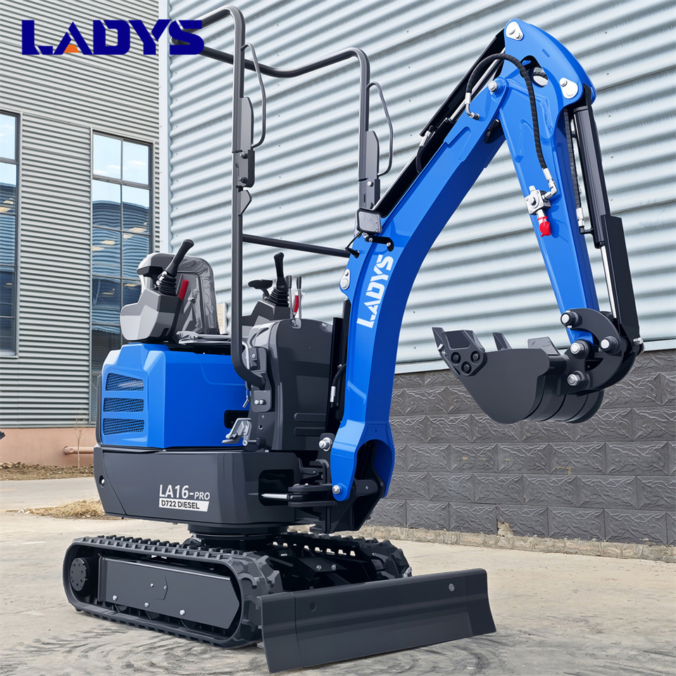 LADYS LA16Pro Mini Excavator Euro 5/Epa Kubota Engine Mini Excavator For Sale - Pelle: photos 4 LADYS LA16Pro Mini Excavator Euro 5/Epa Kubota Engine Mini Excavator For Sale - Pelle: photos 4