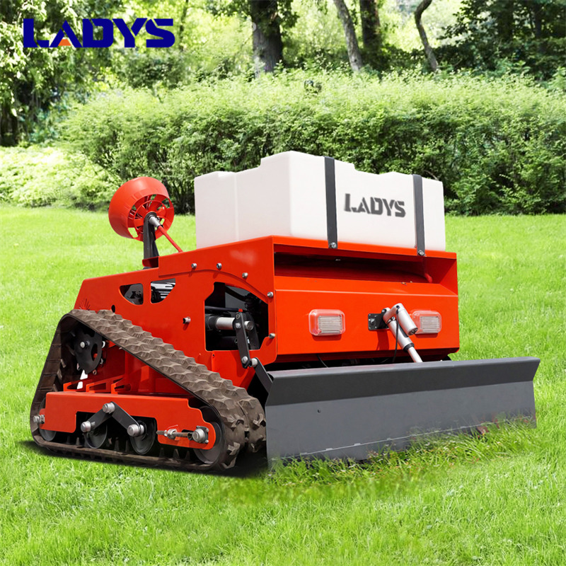 LADYS LD1000 Electric Remote Control Multi-Function Lawn Mower All-Terrain Agricultural Sprayers Pesticide Spraying Mower Gas Gasoline Track Crawler Lawn Mower - Motofaucheuse: photos 3 LADYS LD1000 Electric Remote Control Multi-Function Lawn Mower All-Terrain Agricultural Sprayers Pesticide Spraying Mower Gas Gasoline Track Crawler Lawn Mower - Motofaucheuse: photos 3