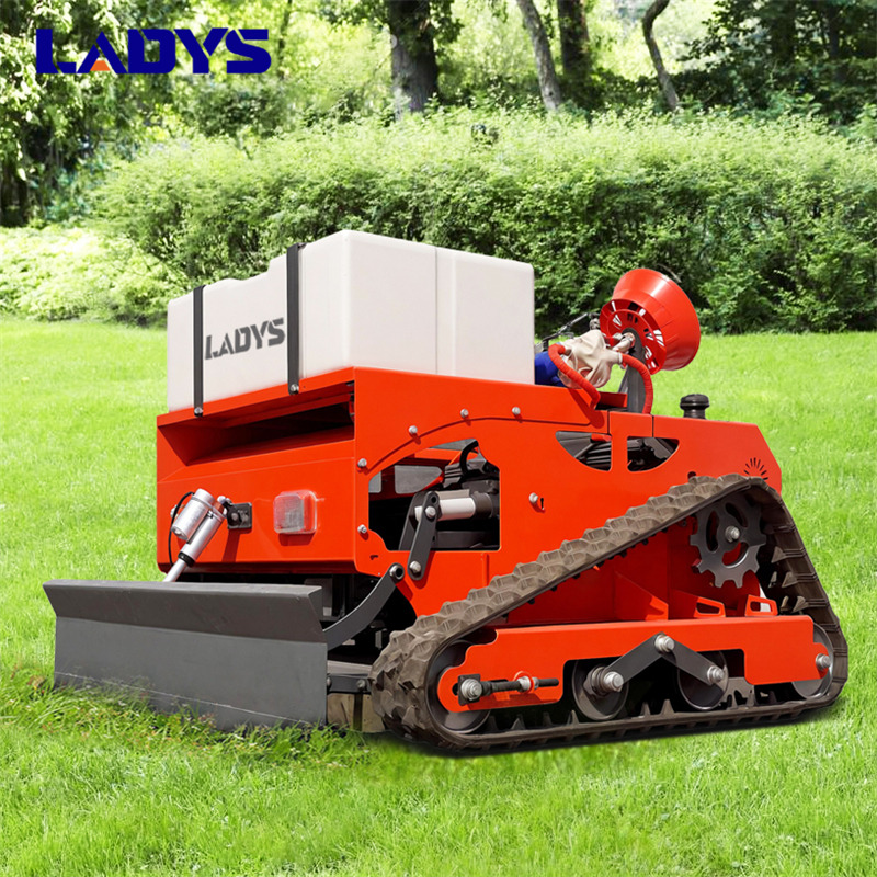 LADYS LD1000 Electric Remote Control Multi-Function Lawn Mower All-Terrain Agricultural Sprayers Pesticide Spraying Mower Gas Gasoline Track Crawler Lawn Mower - Motofaucheuse: photos 1 LADYS LD1000 Electric Remote Control Multi-Function Lawn Mower All-Terrain Agricultural Sprayers Pesticide Spraying Mower Gas Gasoline Track Crawler Lawn Mower - Motofaucheuse: photos 1