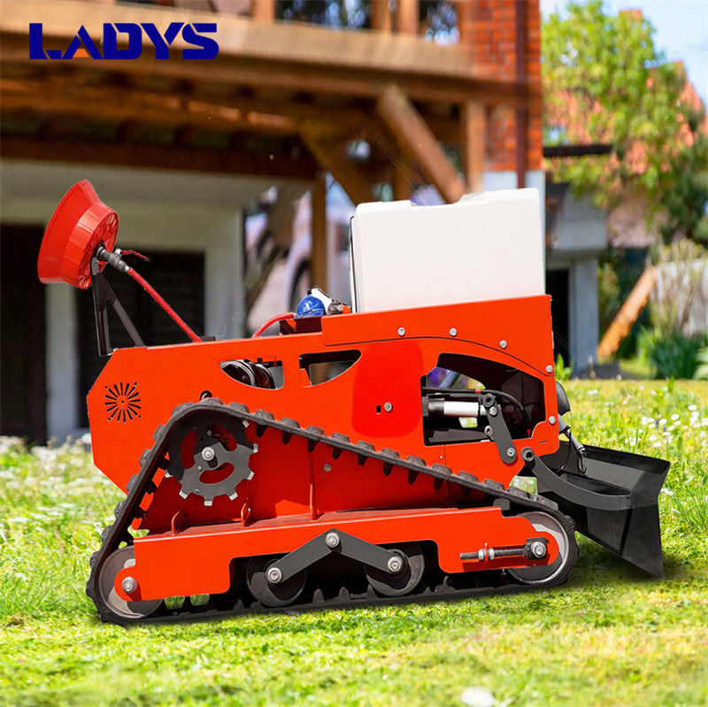 LADYS LD1000 Electric Remote Control Multi-Function Lawn Mower All-Terrain Agricultural Sprayers Pesticide Spraying Mower Gas Gasoline Track Crawler Lawn Mower - Motofaucheuse: photos 2 LADYS LD1000 Electric Remote Control Multi-Function Lawn Mower All-Terrain Agricultural Sprayers Pesticide Spraying Mower Gas Gasoline Track Crawler Lawn Mower - Motofaucheuse: photos 2