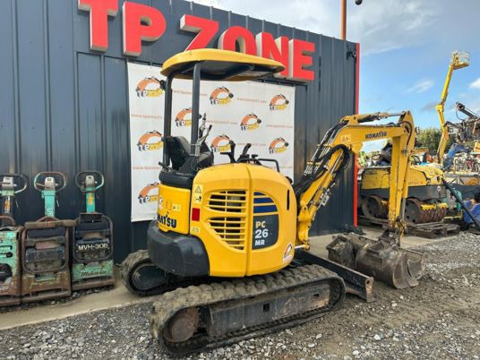 Komatsu PC26MR-3 à 19900€ HT - Mini pelle: photos 5 Komatsu PC26MR-3 à 19900€ HT - Mini pelle: photos 5
