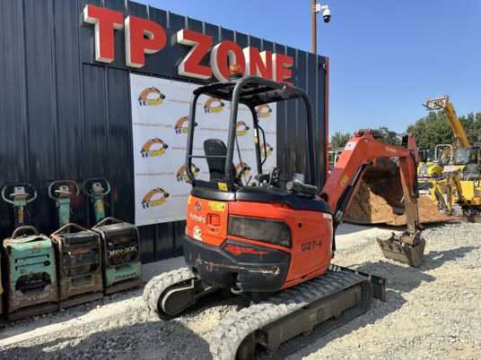 Kubota U27-4 à 20500 € HT - Mini pelle: photos 5 Kubota U27-4 à 20500 € HT - Mini pelle: photos 5