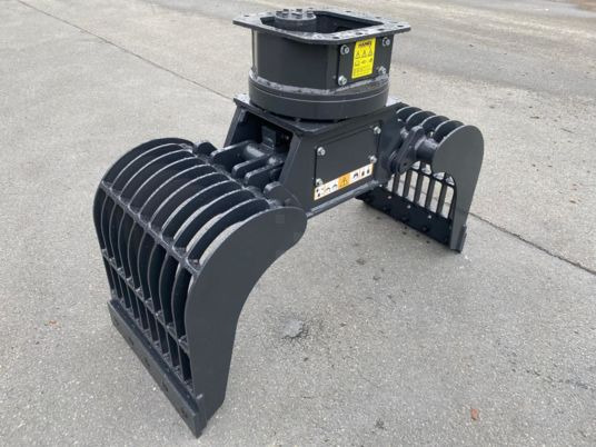 Pince de démolition pour minipelle de 2T à 4T - Grappin: photos 1 Pince de démolition pour minipelle de 2T à 4T - Grappin: photos 1