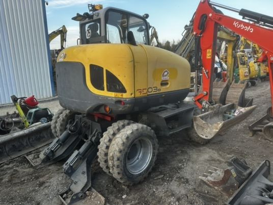 Wacker Neuson 9503-2 Volée variable - Pelle sur pneus: photos 3 Wacker Neuson 9503-2 Volée variable - Pelle sur pneus: photos 3