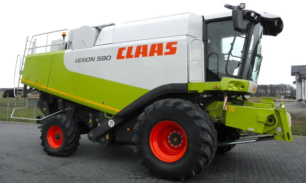 Claas Lexion 580 heder V900, Najbogatsza Wersja, Nie Malowany, Stan Bardzo Dobry - Moissonneuse-batteuse: photos 5 Claas Lexion 580 heder V900, Najbogatsza Wersja, Nie Malowany, Stan Bardzo Dobry - Moissonneuse-batteuse: photos 5
