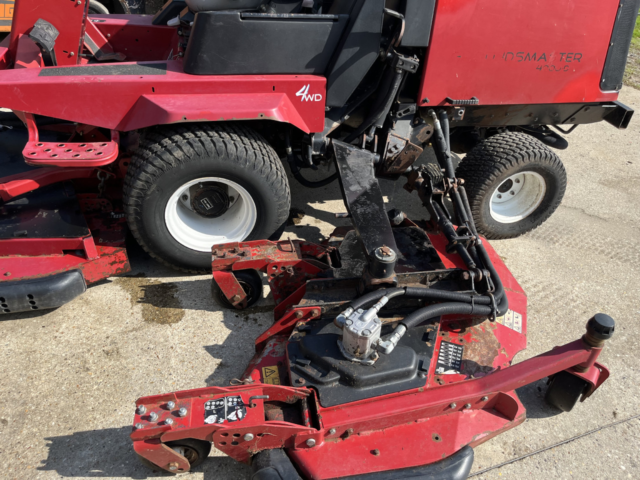 Motofaucheuse TORO 4000d 4000 d groundsmaster: photos 11 Motofaucheuse TORO 4000d 4000 d groundsmaster: photos 11