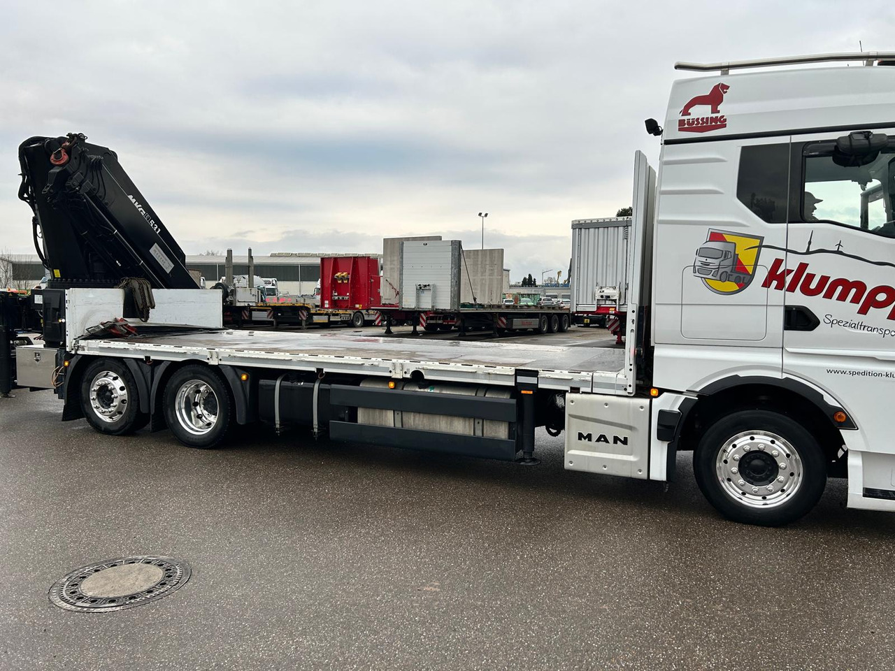 MAN TGX 500 - Camion plateau: photos 3 MAN TGX 500 - Camion plateau: photos 3