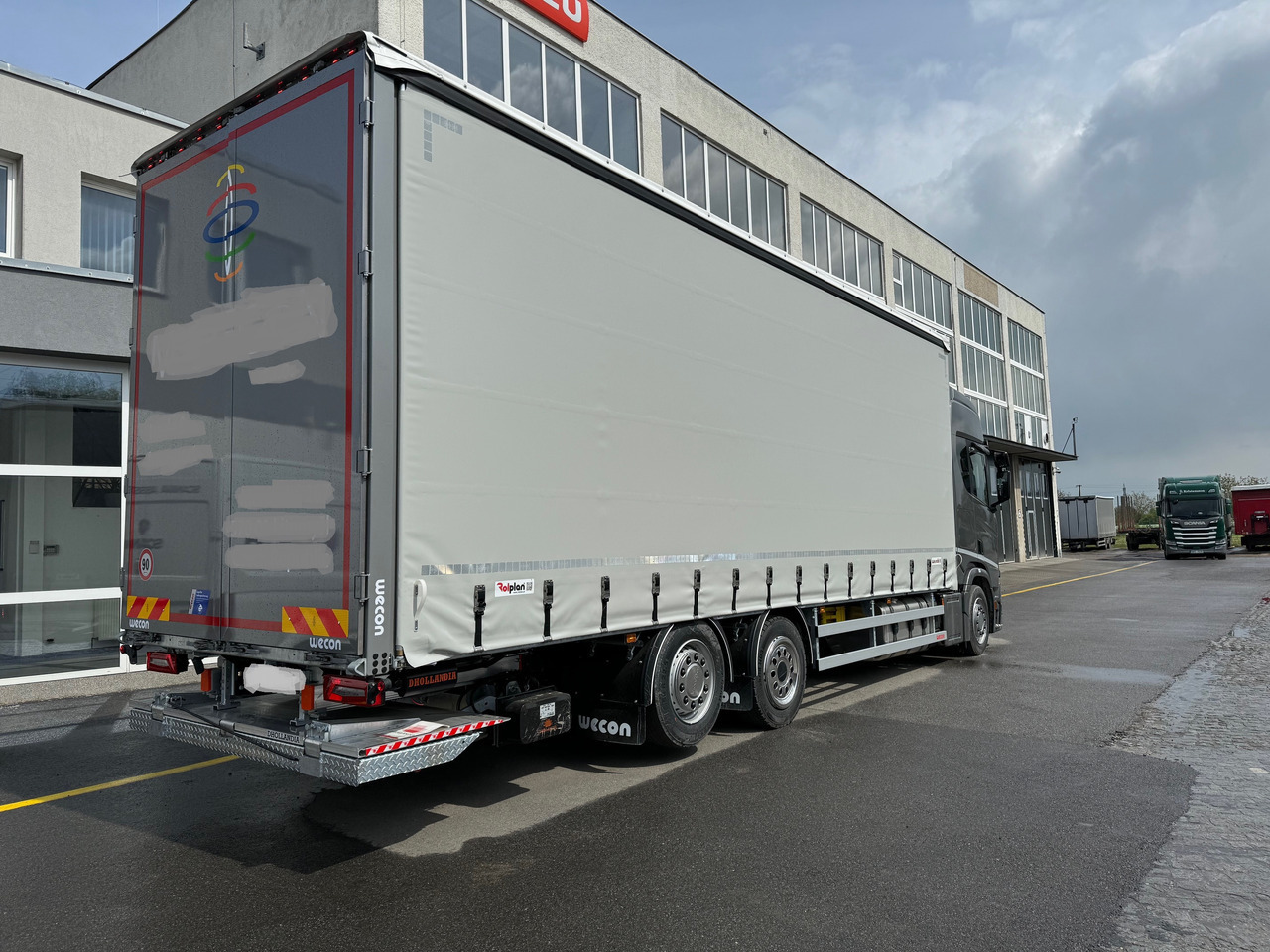 Scania S540 6x2LB - Carrosserie plateau: photos 3 Scania S540 6x2LB - Carrosserie plateau: photos 3