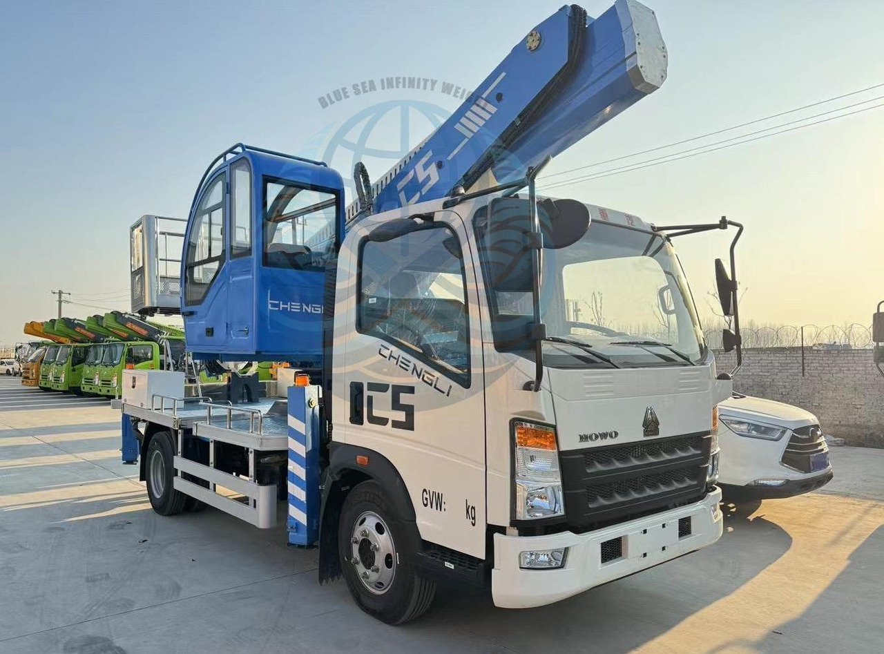 SINOTRUK HOWO 45ft-69ft - Camion avec nacelle: photos 1 SINOTRUK HOWO 45ft-69ft - Camion avec nacelle: photos 1