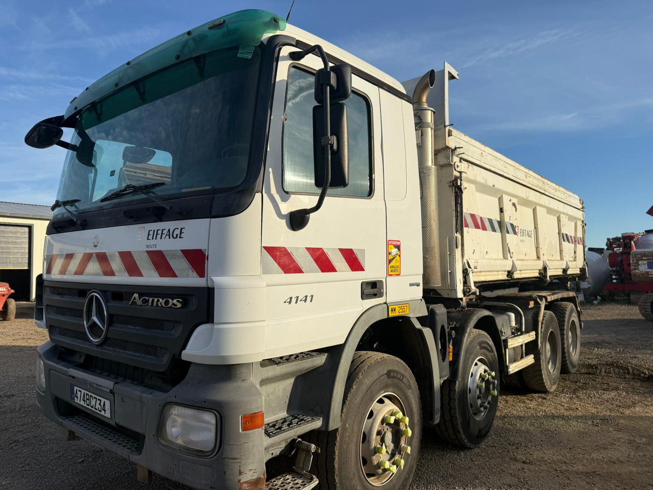 MERCEDES-BENZ ACTROS TIPPER - Camion benne: photos 1 MERCEDES-BENZ ACTROS TIPPER - Camion benne: photos 1