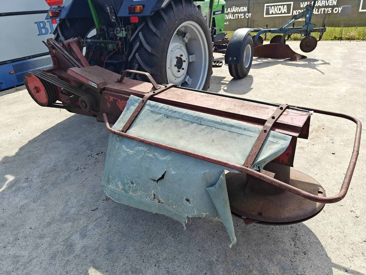 Luoko 165cm lieriöniittokone - hydraulinen - Faucheuse: photos 4 Luoko 165cm lieriöniittokone - hydraulinen - Faucheuse: photos 4