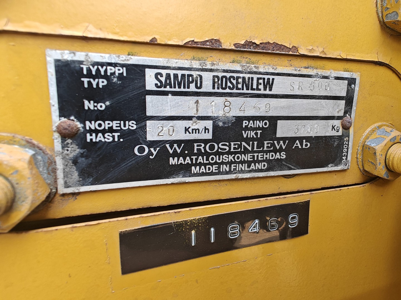Moissonneuse-batteuse Sampo Rosenlew 500: photos 11