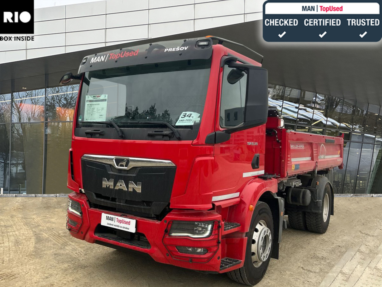 MAN TGM 18.320 4x2 BL CH Warranty until 7/2027 Euro6 - Camion benne: photos 1 MAN TGM 18.320 4x2 BL CH Warranty until 7/2027 Euro6 - Camion benne: photos 1