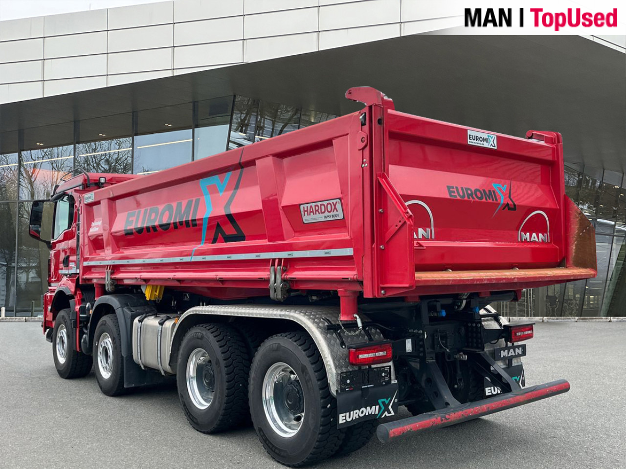 MAN TGS 35.480 8x4 BB CH WARRANTY 4/2027 Euro6 Klima - Camion benne: photos 2 MAN TGS 35.480 8x4 BB CH WARRANTY 4/2027 Euro6 Klima - Camion benne: photos 2