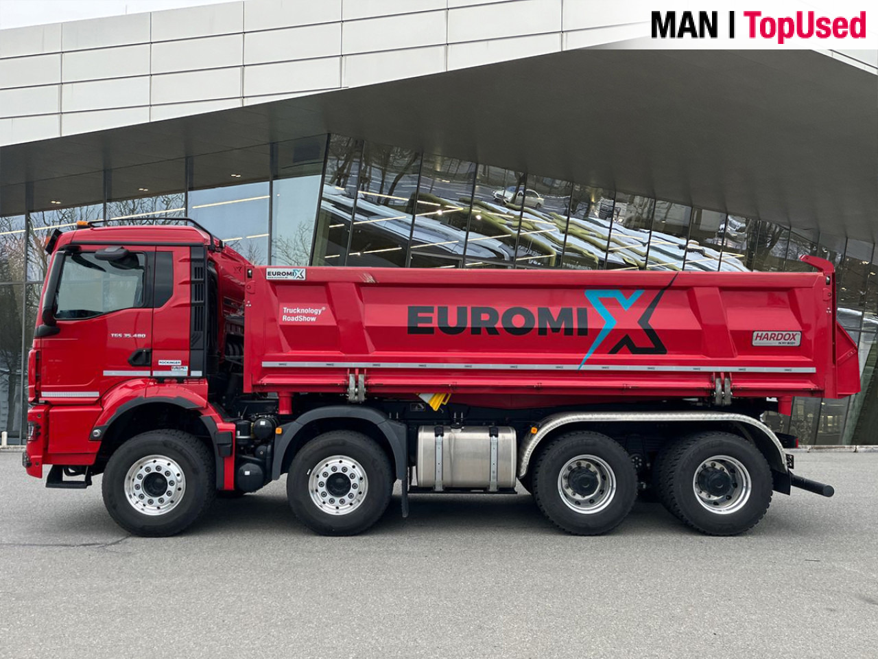 MAN TGS 35.480 8x4 BB CH WARRANTY 4/2027 Euro6 Klima - Camion benne: photos 3 MAN TGS 35.480 8x4 BB CH WARRANTY 4/2027 Euro6 Klima - Camion benne: photos 3