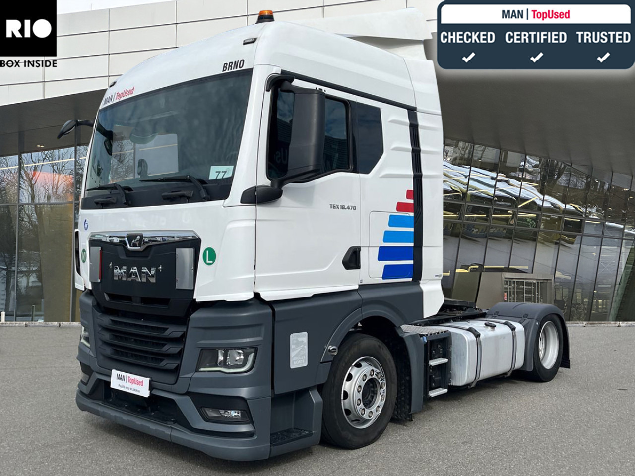 MAN TGX 18.470 4x2 LL SA Euro6 Retarder Klima ZV - Tracteur routier: photos 1 MAN TGX 18.470 4x2 LL SA Euro6 Retarder Klima ZV - Tracteur routier: photos 1