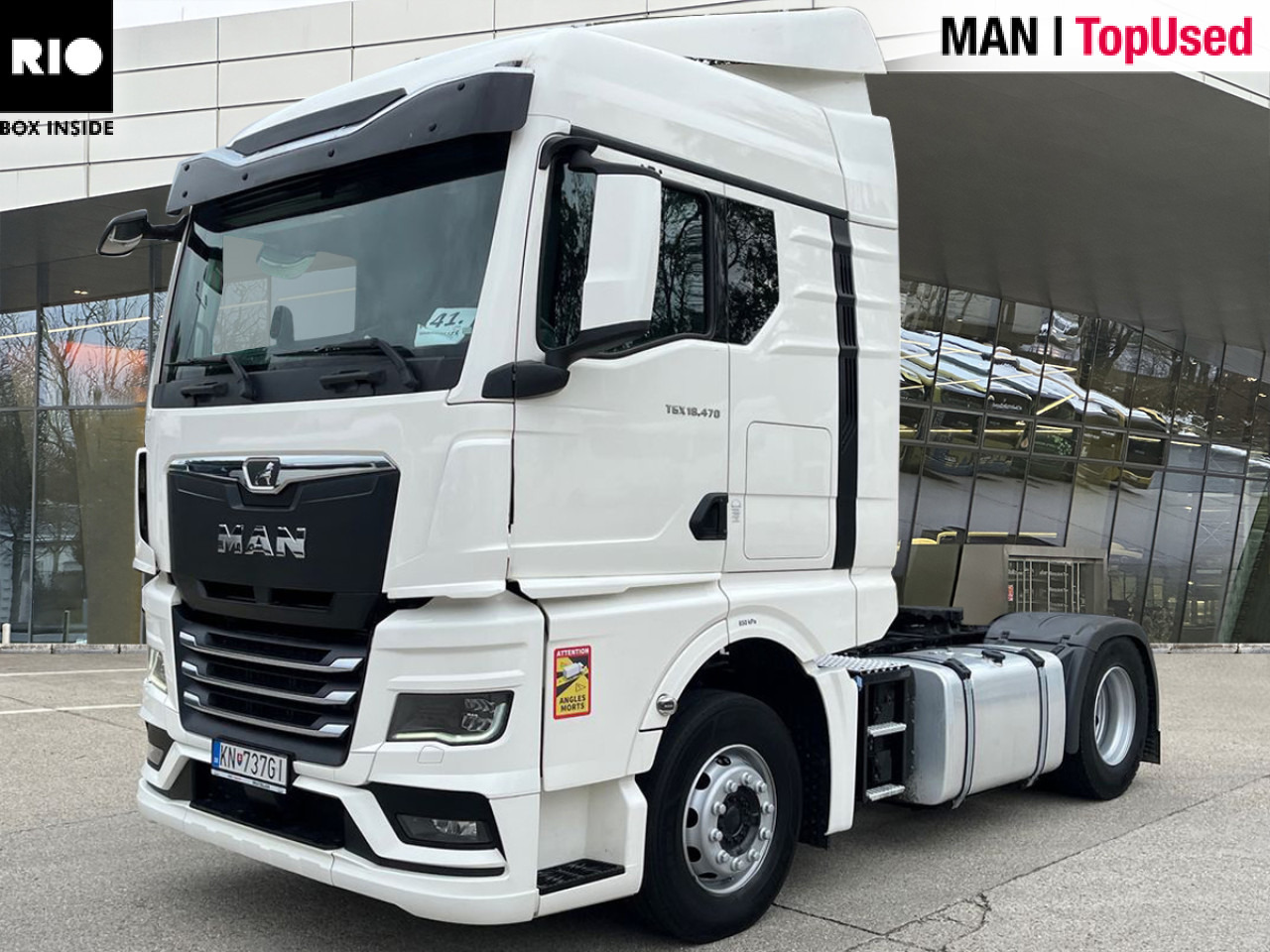 MAN TGX 18.470 4x2 BL SA Euro6 Klima Luftfeder ZV - Tracteur routier: photos 1 MAN TGX 18.470 4x2 BL SA Euro6 Klima Luftfeder ZV - Tracteur routier: photos 1