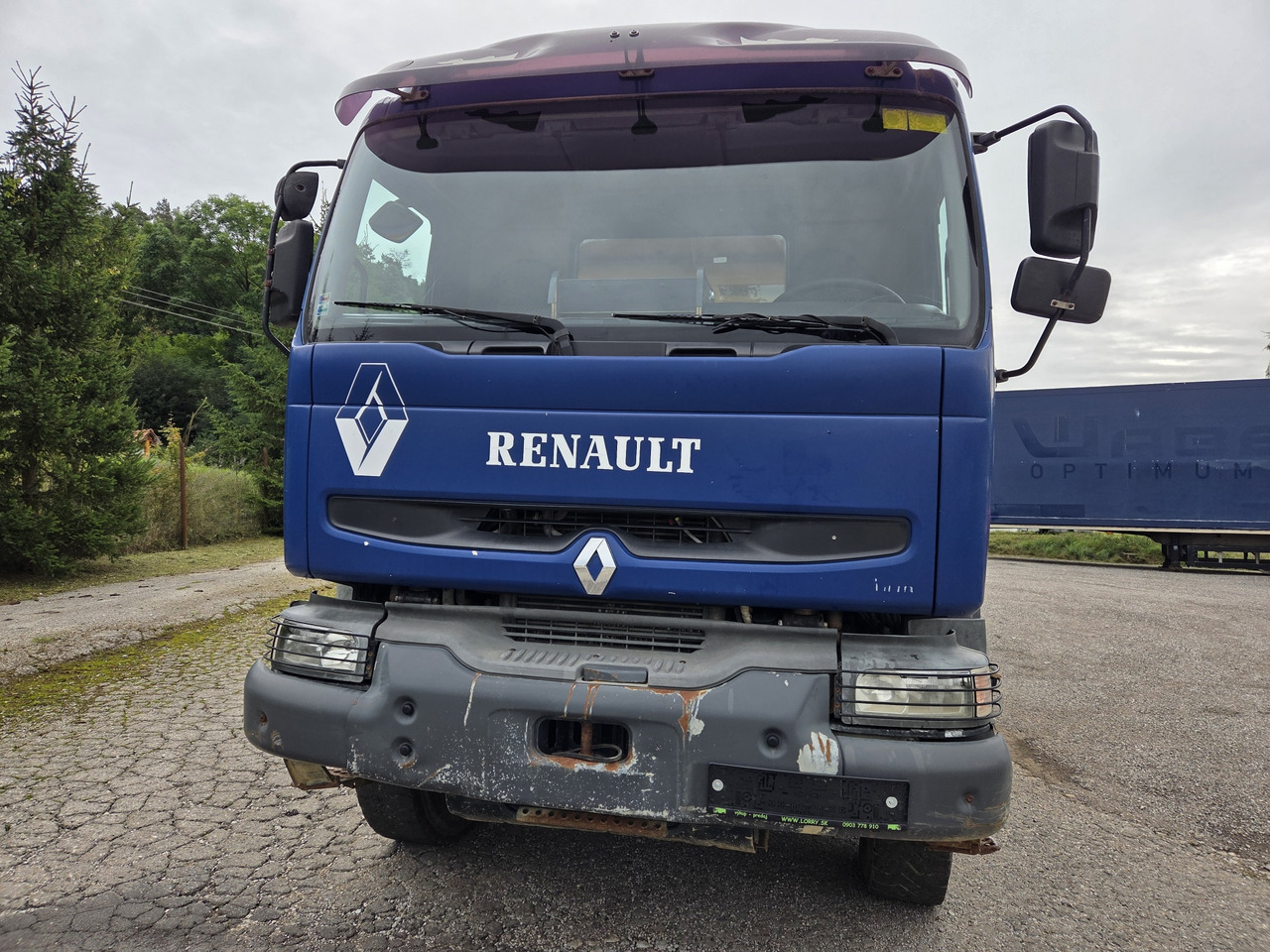 RENAULT KERAX 420.40 PR 8X4 3way tipper Bordamtik - Camion benne: photos 2 RENAULT KERAX 420.40 PR 8X4 3way tipper Bordamtik - Camion benne: photos 2