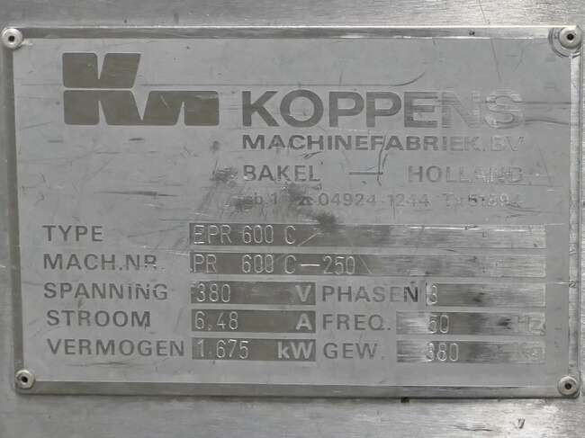 Koppens breading machine PR600C - Machine agroalimentaire: photos 5 Koppens breading machine PR600C - Machine agroalimentaire: photos 5
