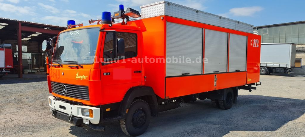 Mercedes-Benz 817 Feuerwehr GWG Nur 9.650 orig. Km 817 Feuerwehr GWG Nur 9.650 orig. Km - Camion de pompier: photos 1 Mercedes-Benz 817 Feuerwehr GWG Nur 9.650 orig. Km 817 Feuerwehr GWG Nur 9.650 orig. Km - Camion de pompier: photos 1