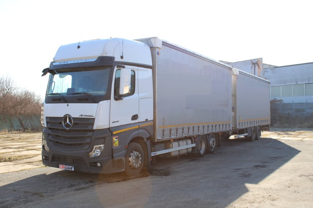 Mercedes-Benz Actros 2542 - Camion à rideaux coulissants: photos 2 Mercedes-Benz Actros 2542 - Camion à rideaux coulissants: photos 2