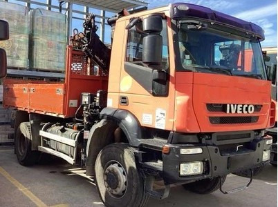 IVECO TRAKKER 190T31 - Camion grue: photos 2 IVECO TRAKKER 190T31 - Camion grue: photos 2
