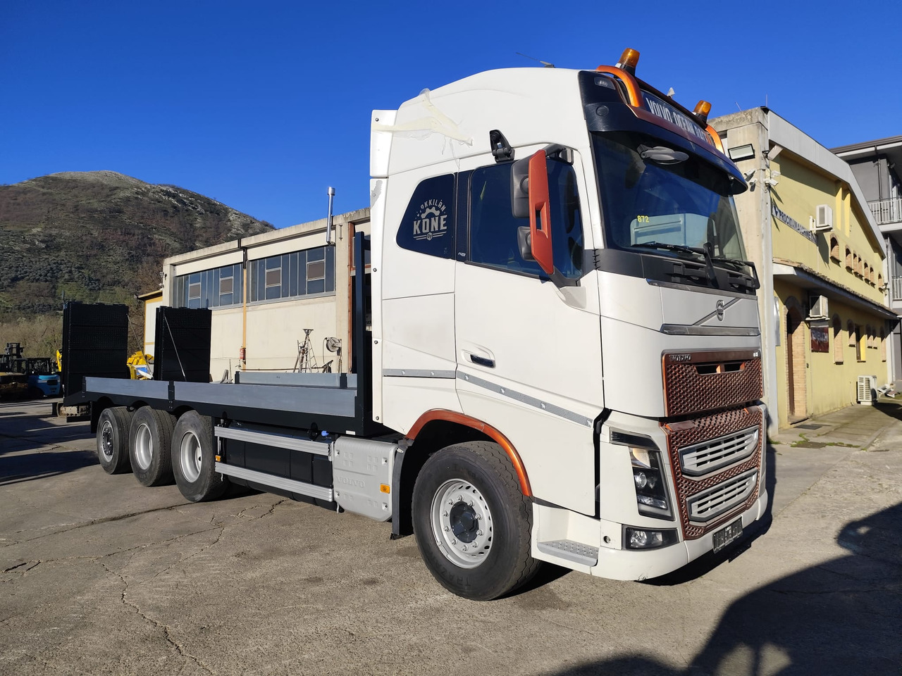 Camion plateau VOLVO FH16.660: photos 14