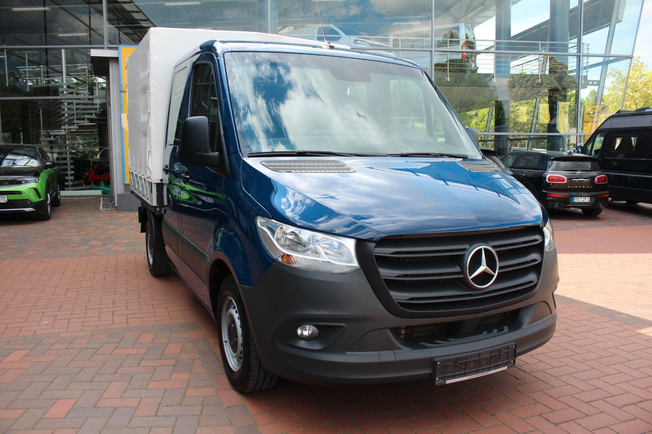 Mercedes-Benz Sprinter III Pritsche DoKa SHZ Freisprech DAB - Utilitaire rideaux coulissants (PLSC), Utilitaire double cabine: photos 2 Mercedes-Benz Sprinter III Pritsche DoKa SHZ Freisprech DAB - Utilitaire rideaux coulissants (PLSC), Utilitaire double cabine: photos 2