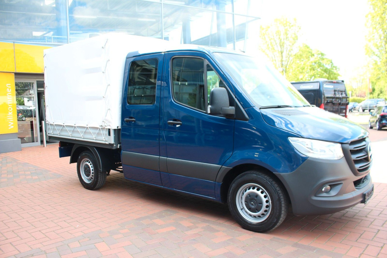 Mercedes-Benz Sprinter III Pritsche DoKa SHZ Freisprech DAB - Utilitaire rideaux coulissants (PLSC), Utilitaire double cabine: photos 1 Mercedes-Benz Sprinter III Pritsche DoKa SHZ Freisprech DAB - Utilitaire rideaux coulissants (PLSC), Utilitaire double cabine: photos 1