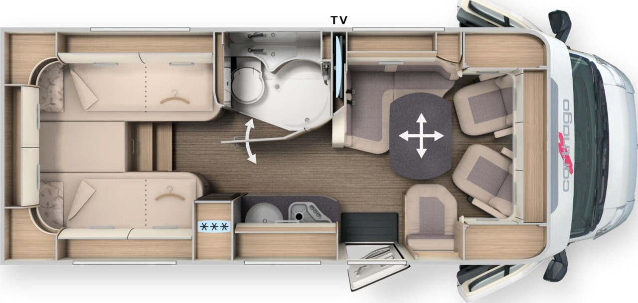 Carthago C1-tourer T 143 KB LE comfort 2025 *MB*LED*2xTV* - Camping-car profilé: photos 2 Carthago C1-tourer T 143 KB LE comfort 2025 *MB*LED*2xTV* - Camping-car profilé: photos 2