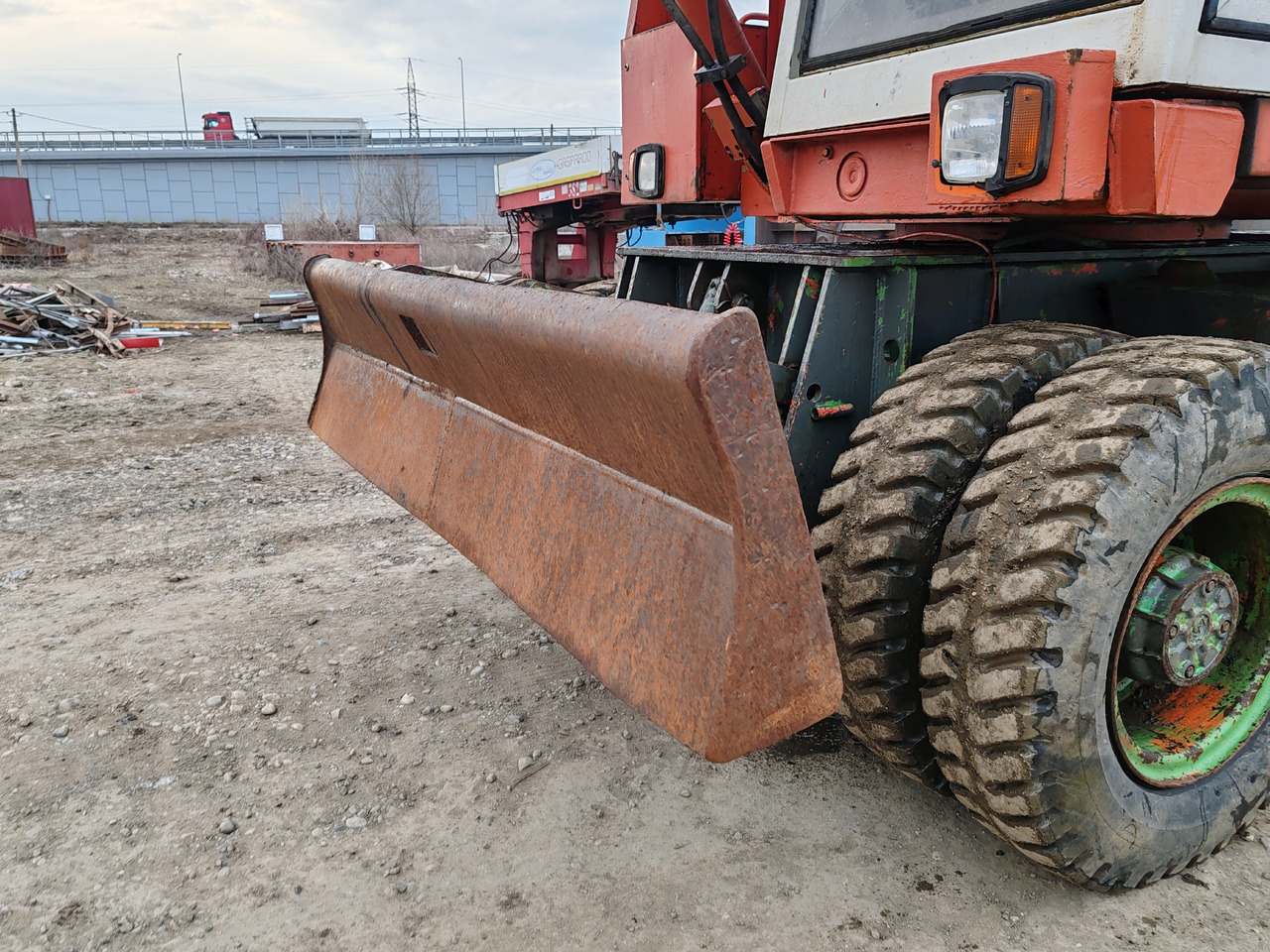 Pelle sur pneus Case Poclain 61P: photos 9