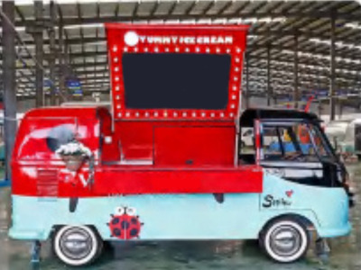 Deli Star Trailer Retro Minivan Fliptop 4300 Electric - EU standards - Remorque magasin: photos 3 Deli Star Trailer Retro Minivan Fliptop 4300 Electric - EU standards - Remorque magasin: photos 3