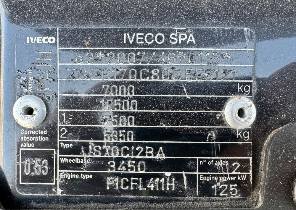 Crédit-bail de  Iveco 70-170 Iveco 70-170: photos 12
