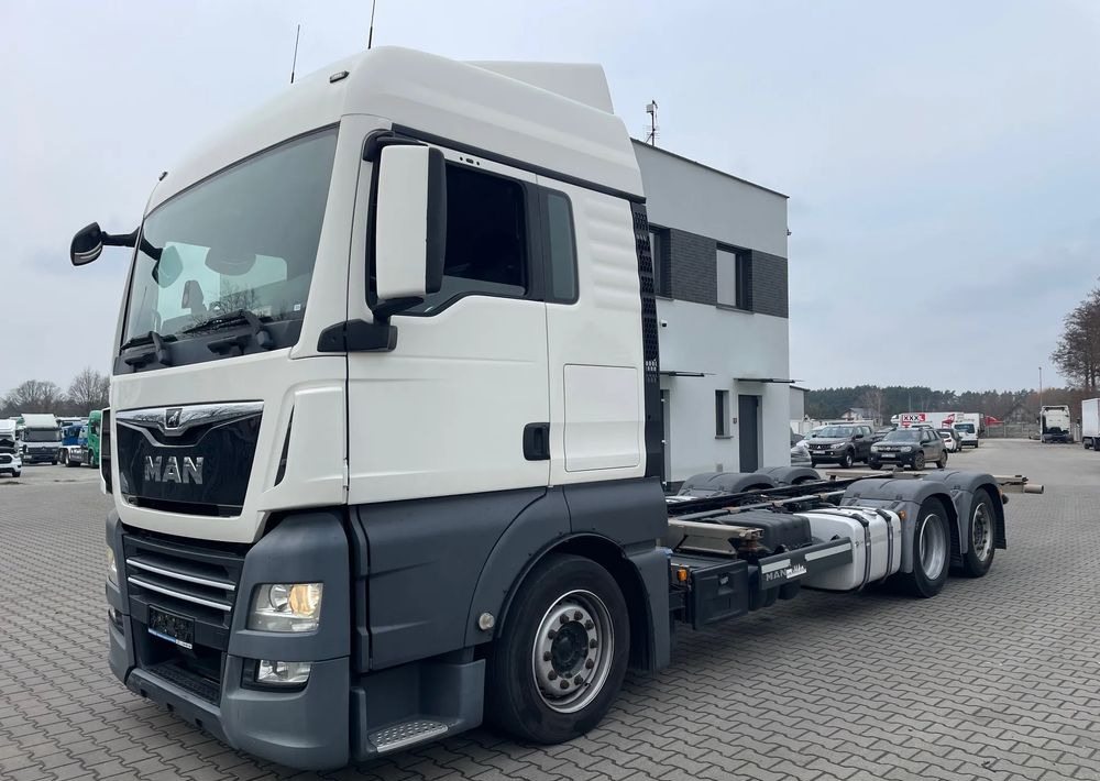 Camion porte-conteneur/ Caisse mobile MAN TGX XLX 26.420 BDF, MULTI Wechsler: photos 8