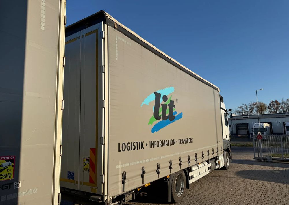 Mercedes-Benz ACTROS 1845 Zestaw przestrzenny przejazdowy120m3 - Camion à rideaux coulissants: photos 5 Mercedes-Benz ACTROS 1845 Zestaw przestrzenny przejazdowy120m3 - Camion à rideaux coulissants: photos 5