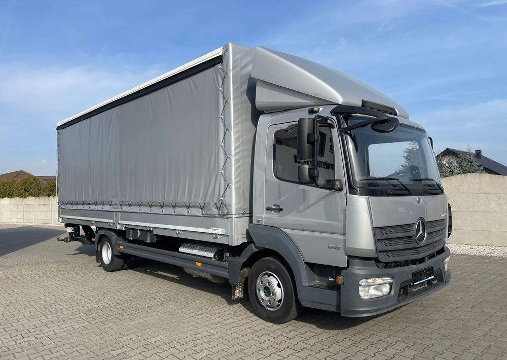 Mercedes-Benz ATEGO 818 Klima, Webasto, Burtofirana! - Camion à rideaux coulissants: photos 1 Mercedes-Benz ATEGO 818 Klima, Webasto, Burtofirana! - Camion à rideaux coulissants: photos 1