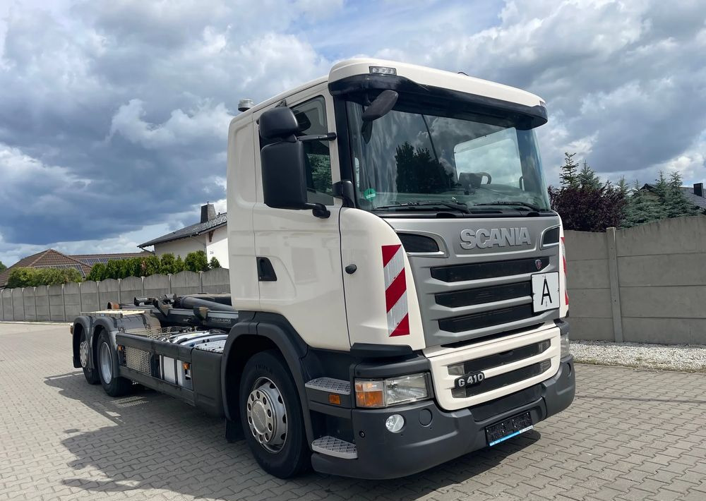 Scania R410 Hakowiec MEILLER RK20 65 - Camion ampliroll: photos 2 Scania R410 Hakowiec MEILLER RK20 65 - Camion ampliroll: photos 2