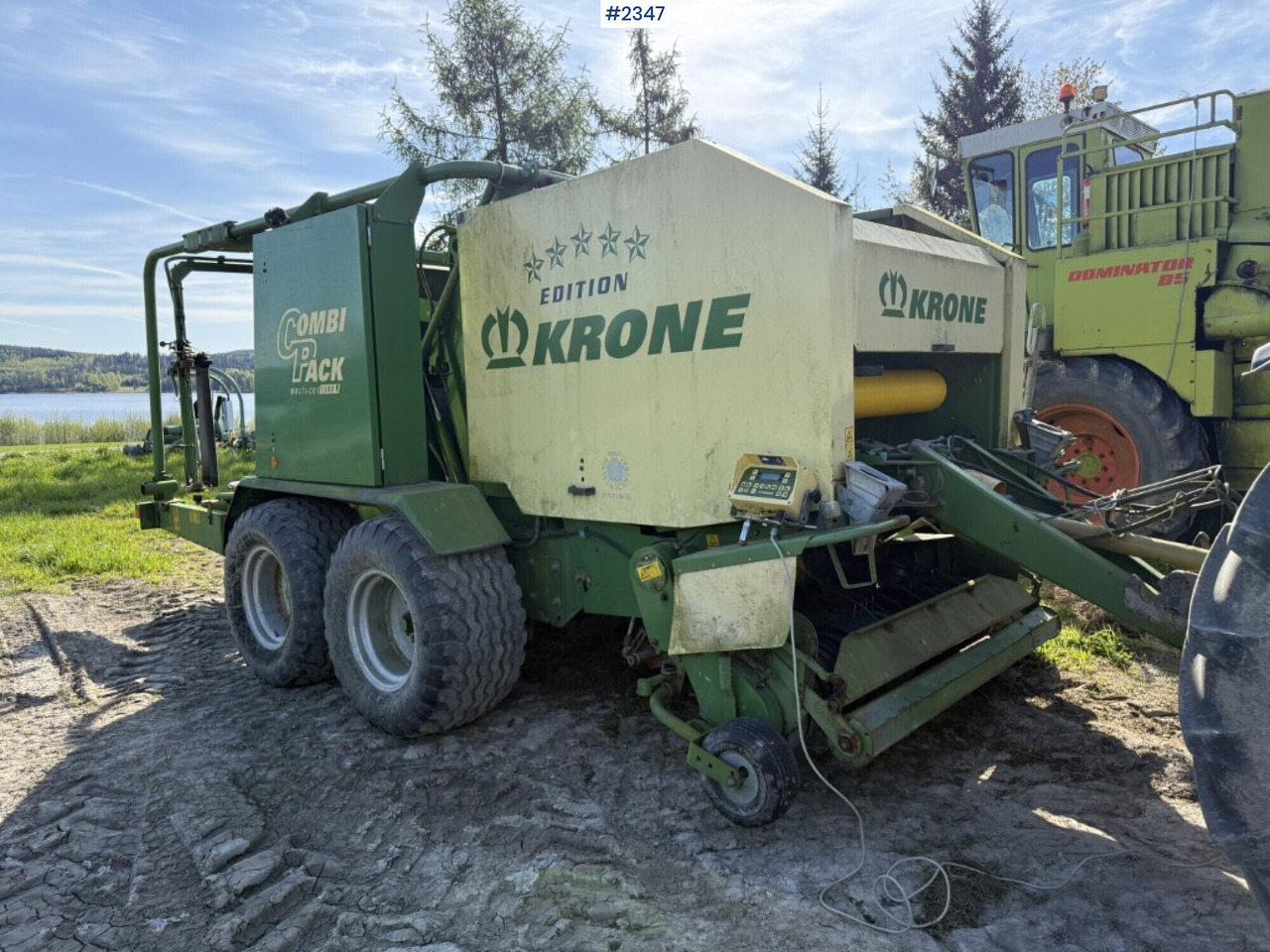 Baler Krone Combi pack Multi-Cut 1500 - Matériel de fenaison: photos 2 Baler Krone Combi pack Multi-Cut 1500 - Matériel de fenaison: photos 2