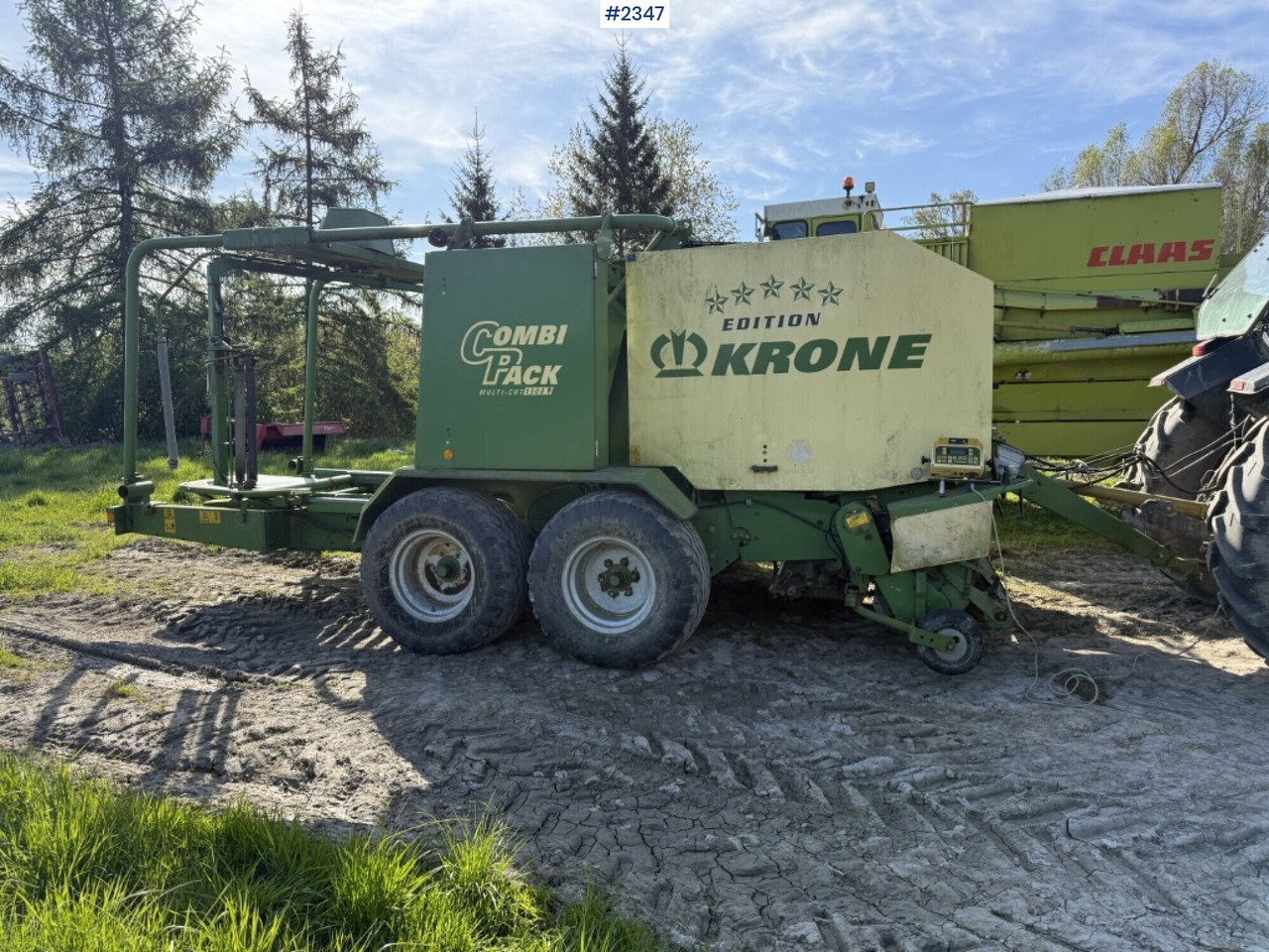 Baler Krone Combi pack Multi-Cut 1500 - Matériel de fenaison: photos 5 Baler Krone Combi pack Multi-Cut 1500 - Matériel de fenaison: photos 5