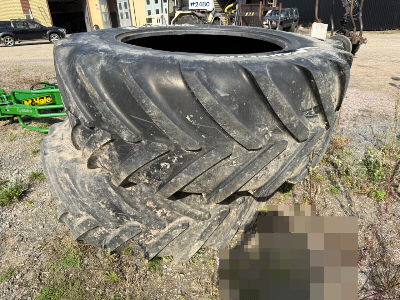 Däck till traktor Michelin fram och bak - Pneu pour Machine agricole: photos 3 Däck till traktor Michelin fram och bak - Pneu pour Machine agricole: photos 3
